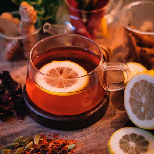 Tekop med Valnød Underdel