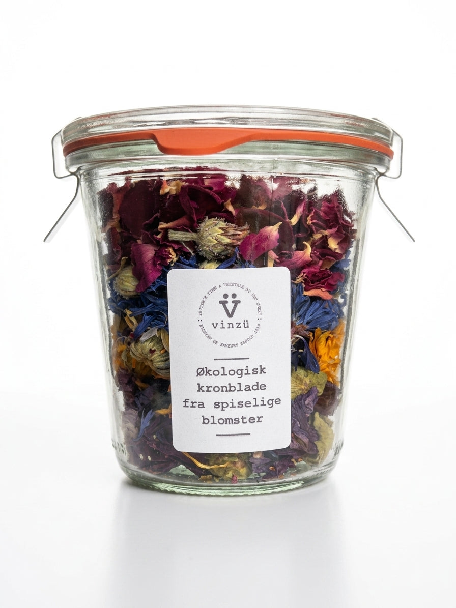 Kroneblade fra spiselige blomster 12g