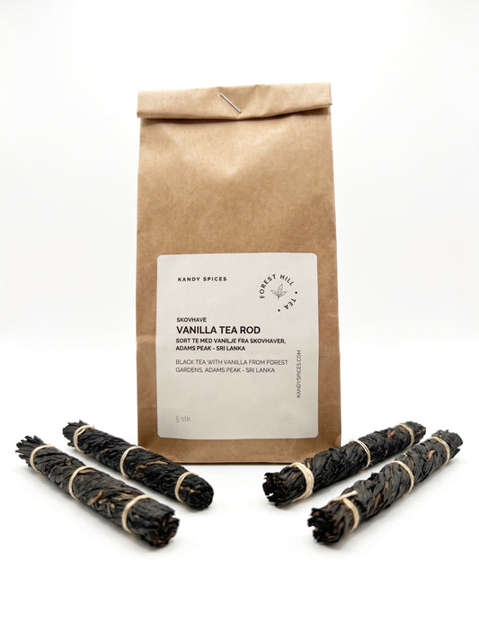 Vanilla Tea Rot - Sort Te 5 styk - Sri Lanka
